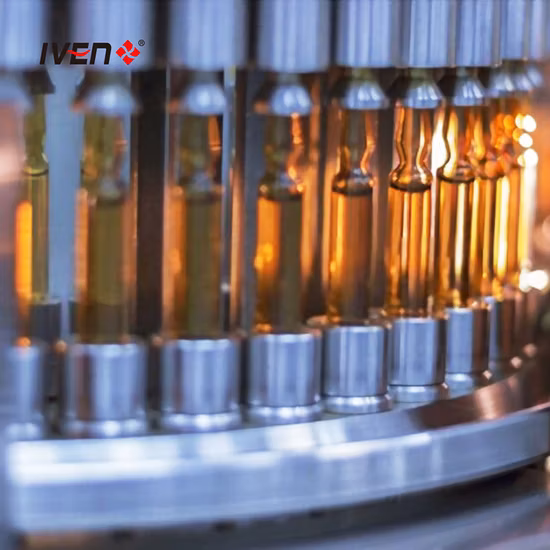 Injectable Ampoule Washing Sterilizing Filling Production Line Glass Plastic Ampoule Filling and Sealing Assembly Machine