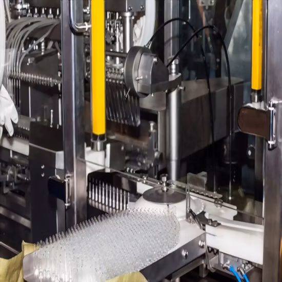 Без бутылки без наполнения Интеллектуальное автоматическое оборудование для наполнения и запечатывания стеклянных пластиковых ампул для инъекций